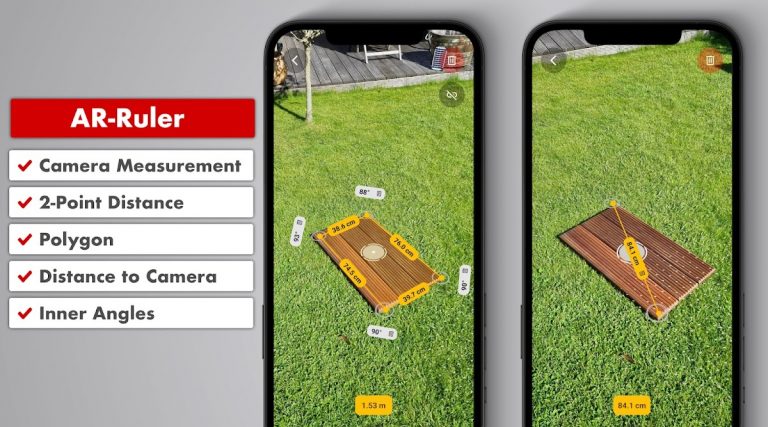 Линейка и измерительная лента для Android — скриншот 2