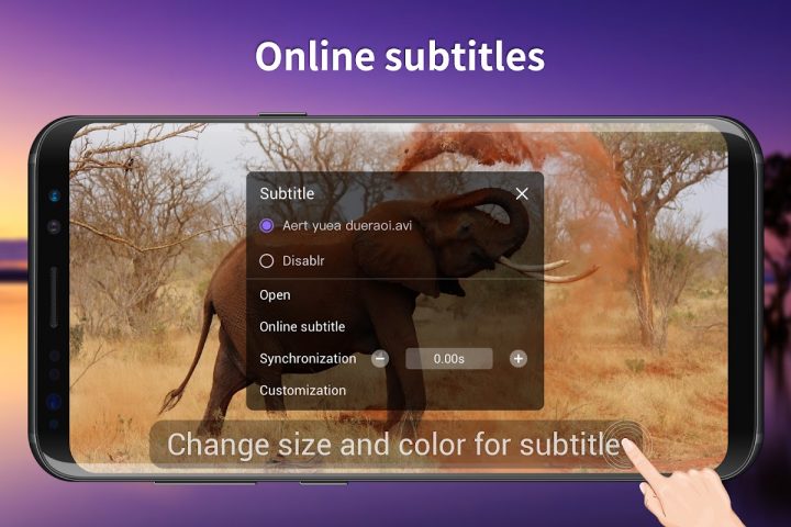 Медиа плеер для Android — скриншот 3