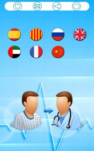 Медицинский переводчик для Android — скриншот 1