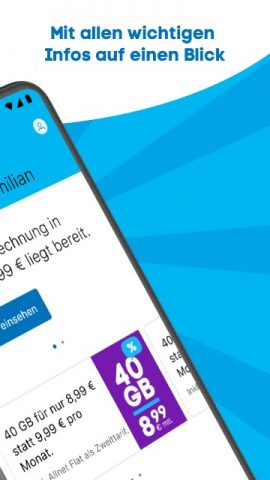 Mein Blau для Android — скриншот 2