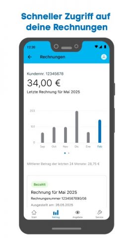 Mein Blau для Android — скриншот 3