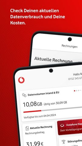 MeinVodafone для Android — скриншот 1