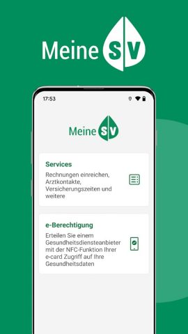 MeineSV для Android — скриншот 1