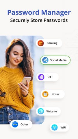 Менеджер паролей для Android — скриншот 1