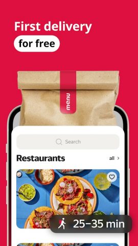 Menu.am: Доставка еды для Android — скриншот 2