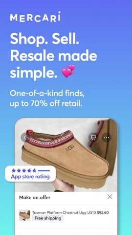 Mercari: Buy and Sell App для Android — скриншот 1