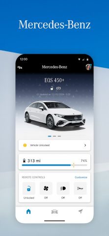 Mercedes-Benz (USA/CA) для Android — скриншот 1