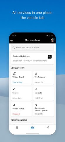 Mercedes-Benz (USA/CA) для Android — скриншот 3