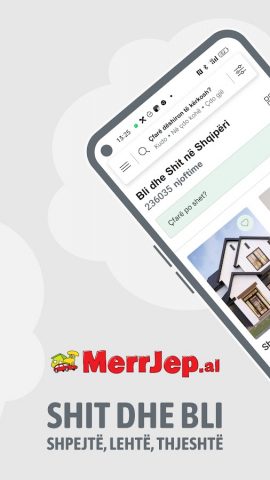 MerrJep Njoftime Albania для Android — скриншот 1