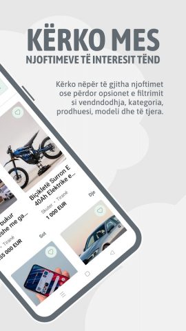MerrJep Njoftime Albania для Android — скриншот 2