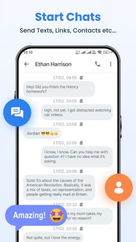Сообщения — текстовые SMS для Android — скриншот 2
