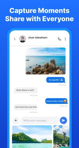 Messenger SMS & MMS для Android — скриншот 2