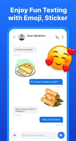 Messenger SMS & MMS для Android — скриншот 3