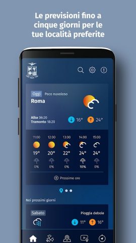 Meteo Aeronautica для Android — скриншот 3