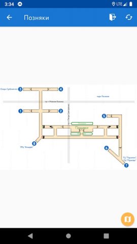 Метро Киев для Android — скриншот 3