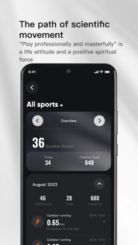 Mibro Fit для Android — скриншот 3