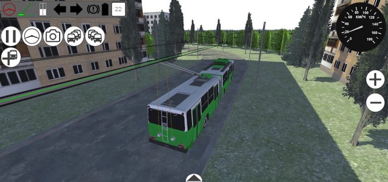 Micro-Trolleybus Simulator для Android — скриншот 3