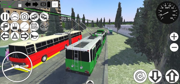 Micro-Trolleybus Simulator для Android — скриншот 4