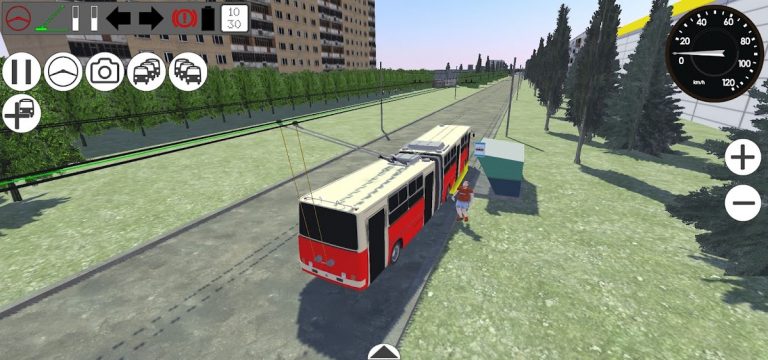 Micro-Trolleybus Simulator для Android — скриншот 5
