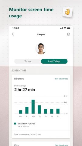 Microsoft Family Safety для Android — скриншот 3