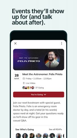 Mighty Networks для Android — скриншот 5