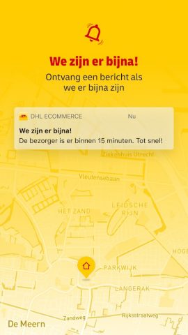 Mijn DHL для Android — скриншот 1