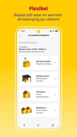 Mijn DHL для Android — скриншот 3
