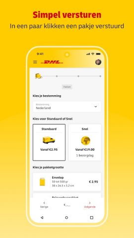 Mijn DHL для Android — скриншот 5