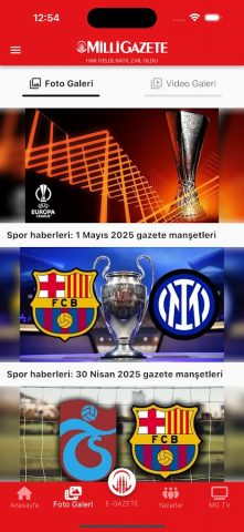 Milli Gazete для Android — скриншот 4