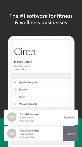 Mindbody Business для Android — скриншот 1
