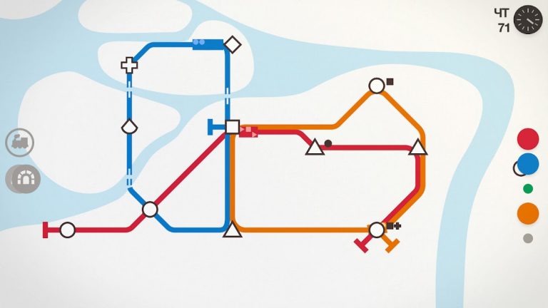 Mini Metro — скриншот 1