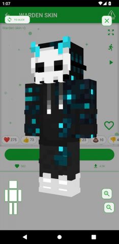 Мир Скинов для Android — скриншот 4