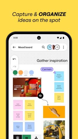 Miro: your visual workspace для Android — скриншот 1