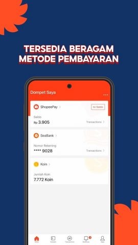 Mitra Shopee: Kirim Uang, PPOB для Android — скриншот 4