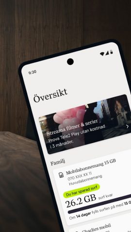 Mitt Tele2 для Android — скриншот 2