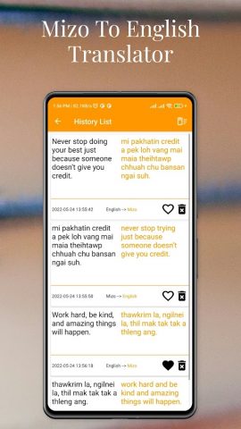 Mizo To English Translator для Android — скриншот 5