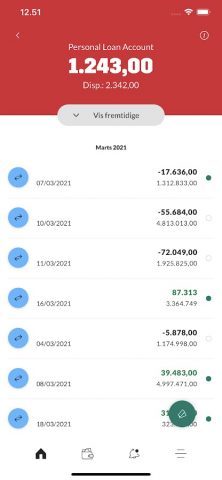 Mobilbank Sparekassen Balling для Android — скриншот 3