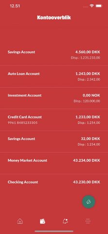 Mobilbank Sparekassen Balling для Android — скриншот 4