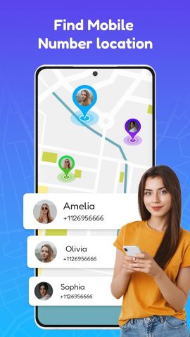 Mobile Number Locator для Android — скриншот 1