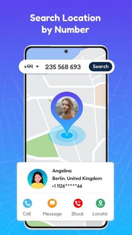 Mobile Number Locator для Android — скриншот 2
