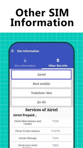 Mobile, SIM and Location Info для Android — скриншот 2