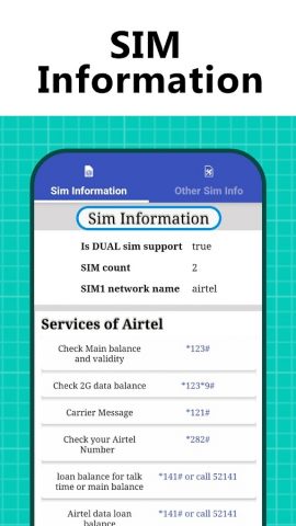 Mobile, SIM and Location Info для Android — скриншот 3