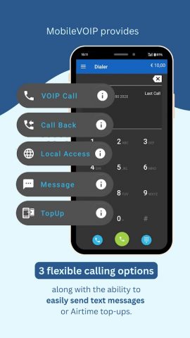 MobileVOIP Дешевые звонки для Android — скриншот 4