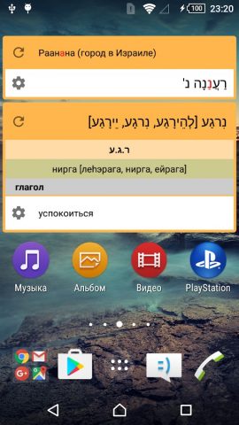 Мобильный словарь ИРИС для Android — скриншот 3