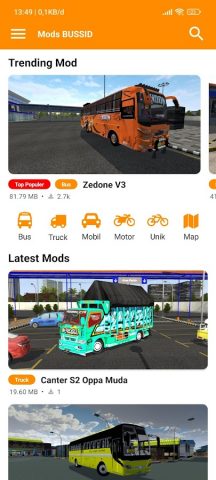 Mod Bussid Artis Full Strobo для Android — скриншот 3
