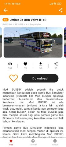 Mod Bussid Artis Full Strobo для Android — скриншот 4