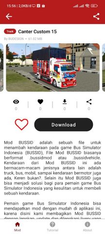 Mod Canter Knalpot Serigala для Android — скриншот 3