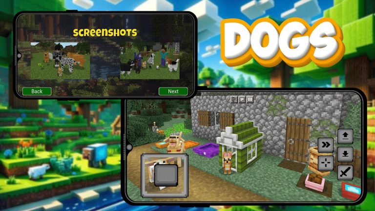 Мод Dogs для Minecraft PE для Android — скриншот 3