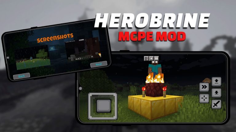 Мод Хиробрина для Майнкрафт ПЕ для Android — скриншот 3