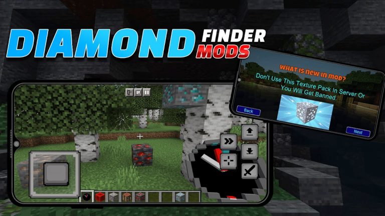 Моды Diamond Finder Minecraft для Android — скриншот 5